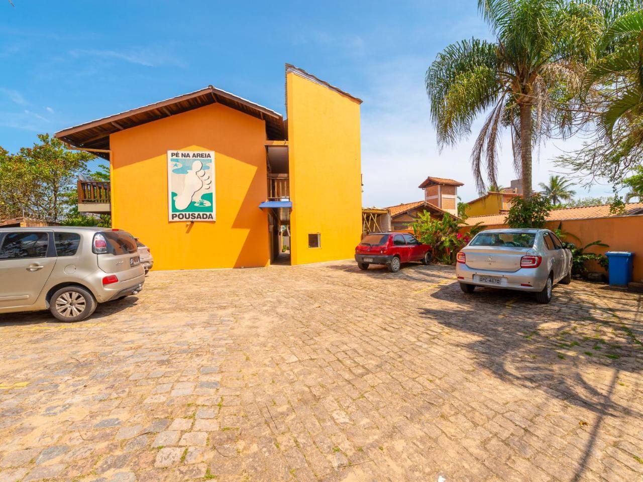 Pousada Pe Na Areia Caraguatatuba Bagian luar foto