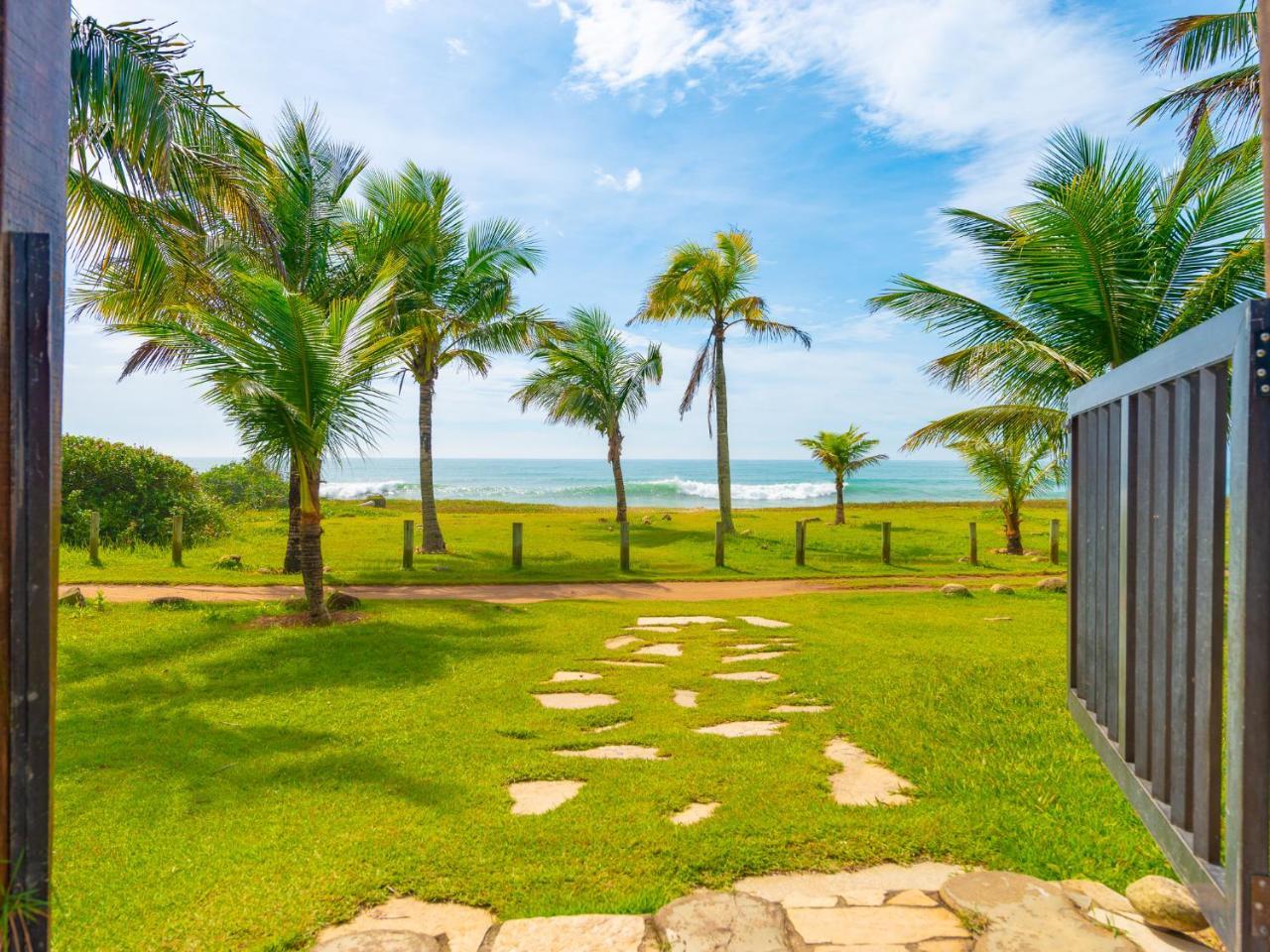 Pousada Pe Na Areia Caraguatatuba Bagian luar foto