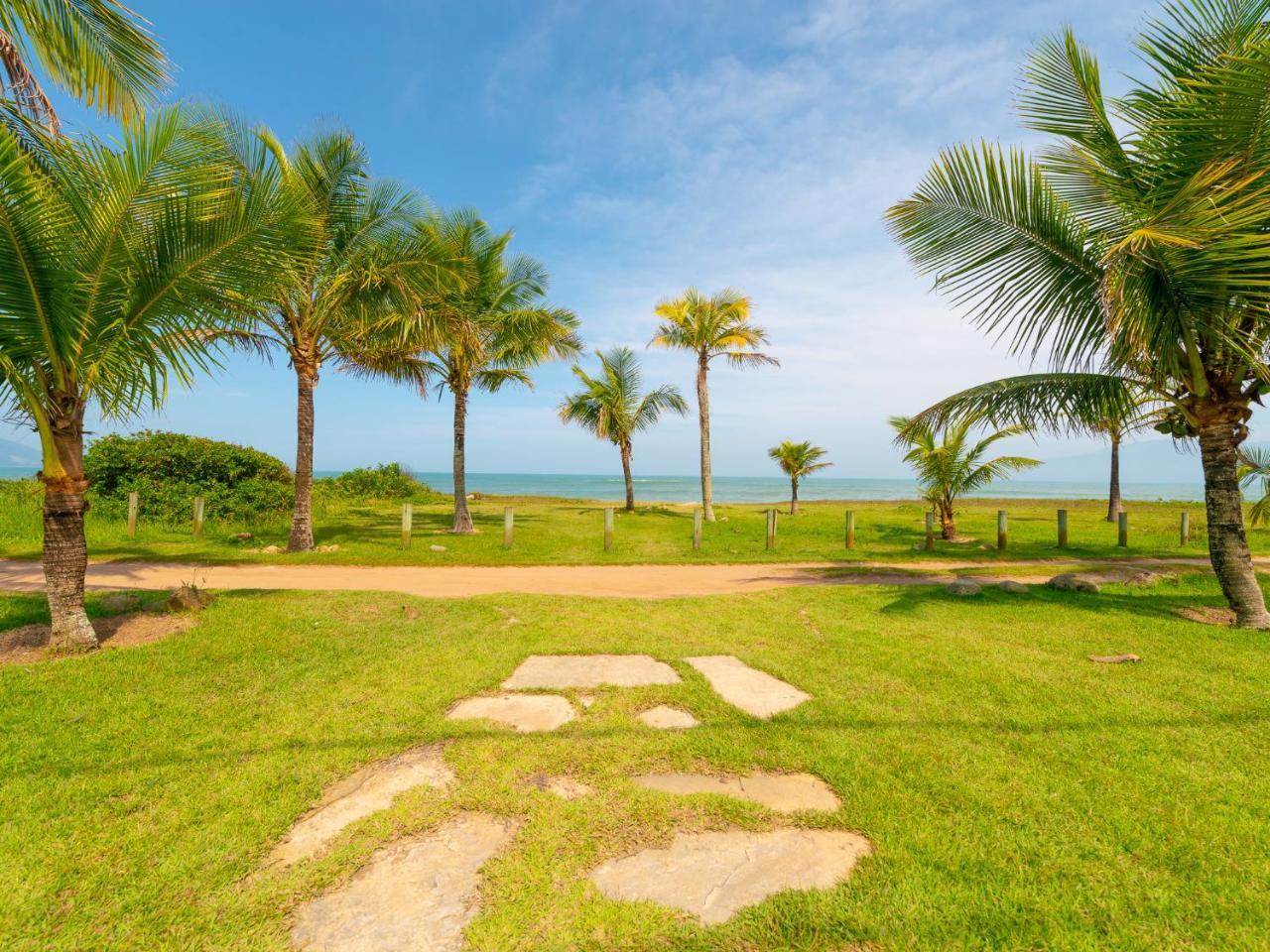Pousada Pe Na Areia Caraguatatuba Bagian luar foto