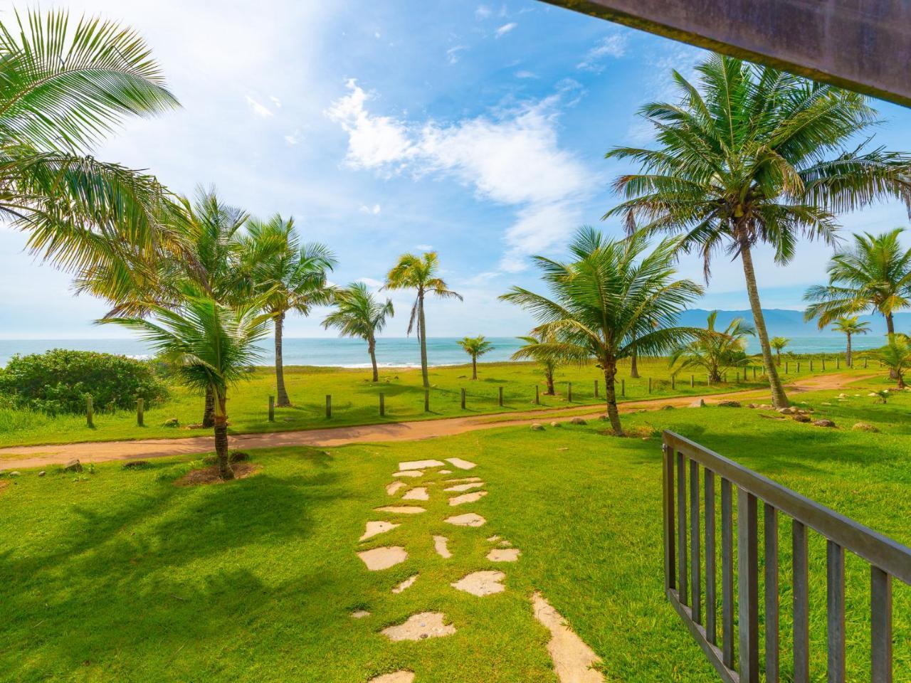 Pousada Pe Na Areia Caraguatatuba Bagian luar foto