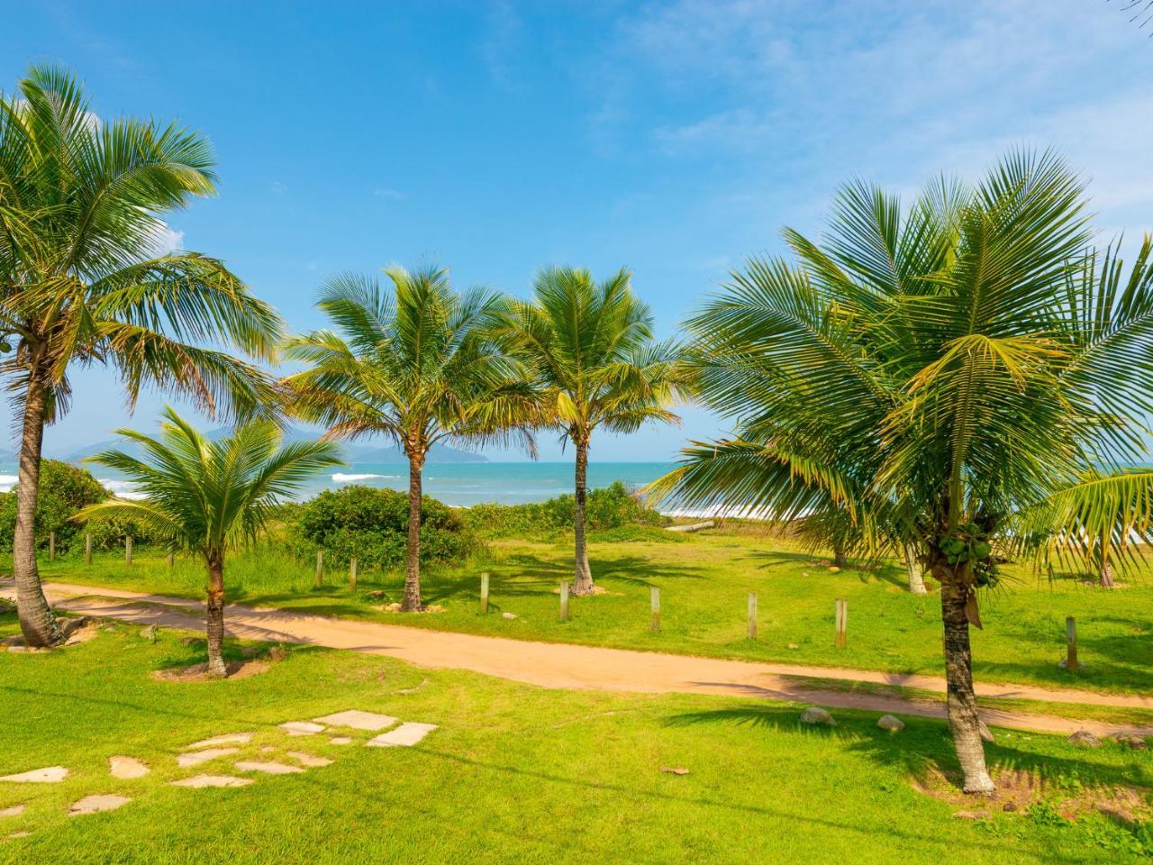 Pousada Pe Na Areia Caraguatatuba Bagian luar foto