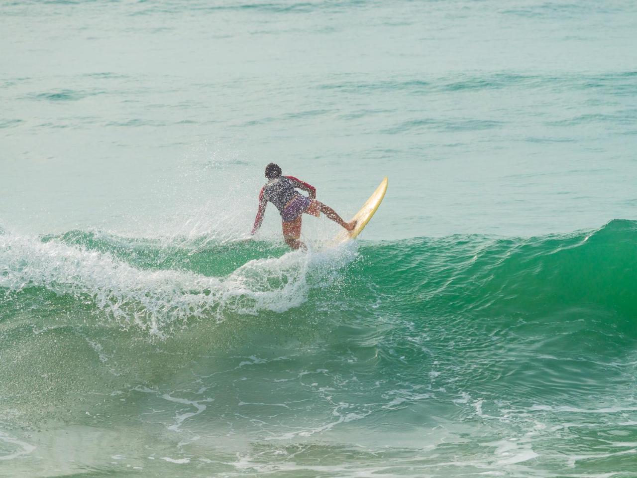 Pousada Pe Na Areia Caraguatatuba Bagian luar foto