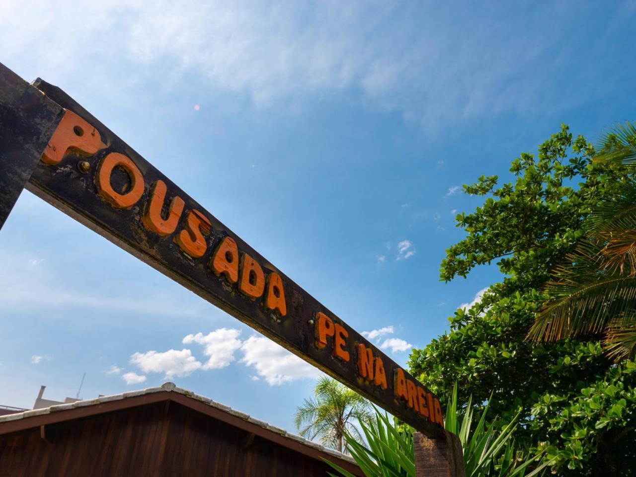Pousada Pe Na Areia Caraguatatuba Bagian luar foto