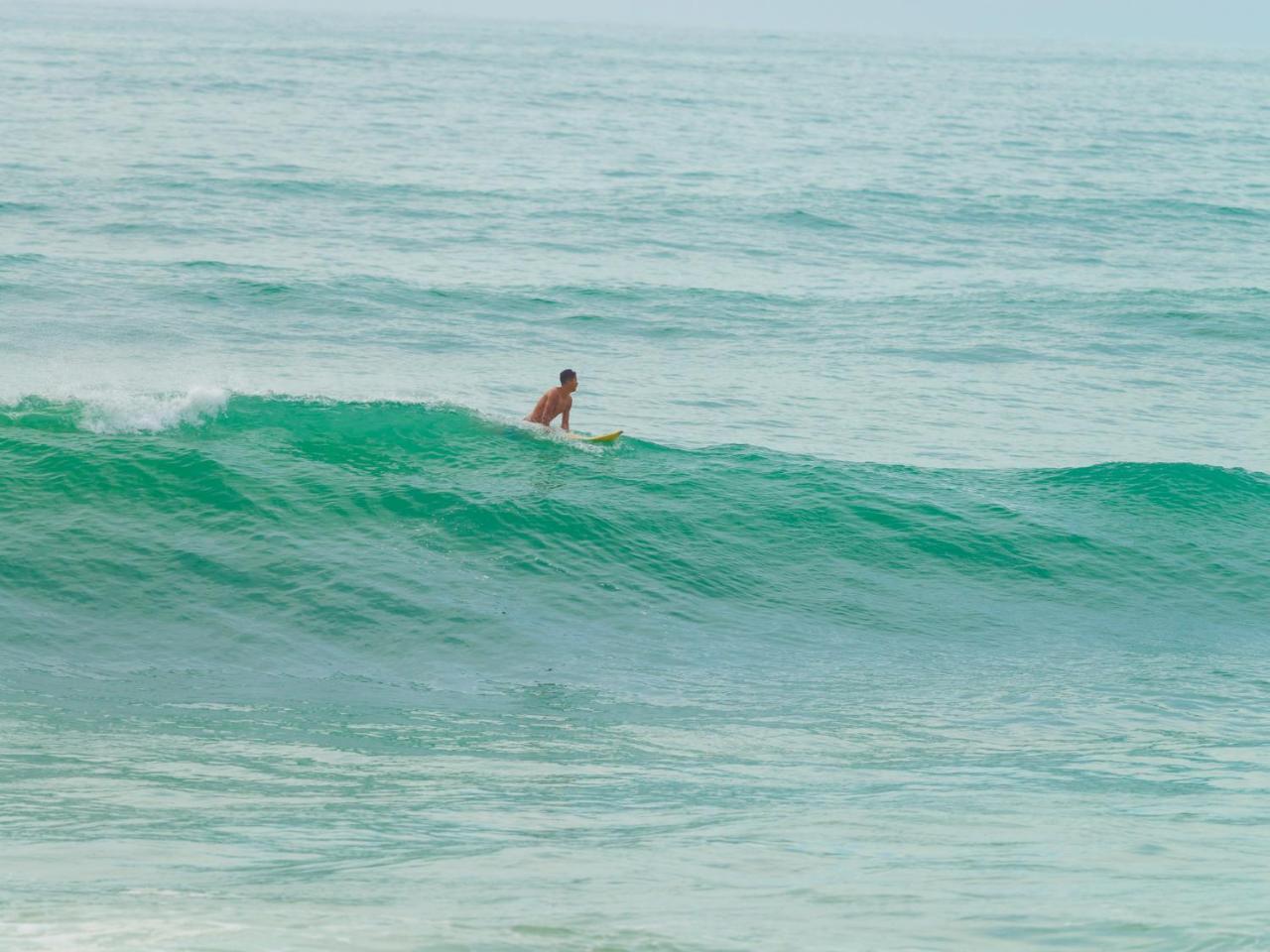 Pousada Pe Na Areia Caraguatatuba Bagian luar foto