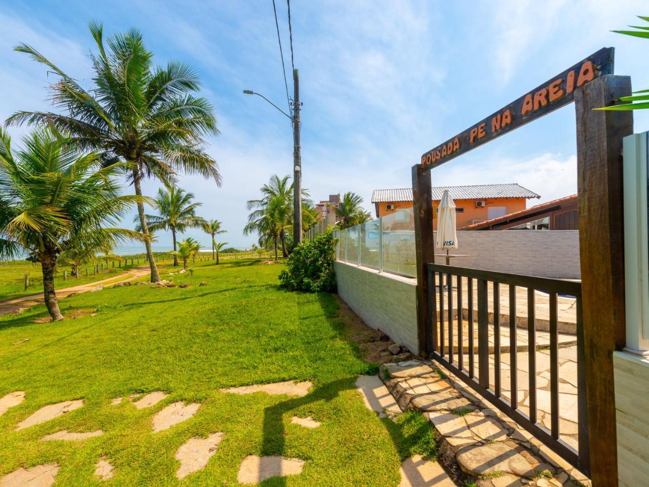 Pousada Pe Na Areia Caraguatatuba Bagian luar foto